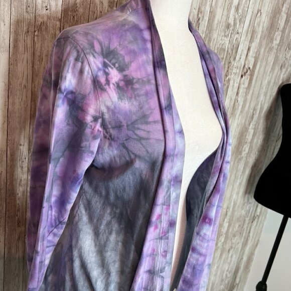Women's Dharma Trading Company Tie Dye Cardigan Shirt size Large - Picture 2 of 5